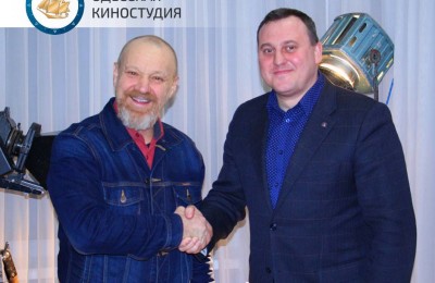 Георгий Делиев приехал в гости к Одесской киностудии