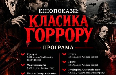 Кінопокази: КЛАСИКА ГОРОРУ